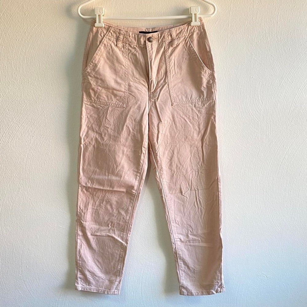 Forever 21 pink cargo pants